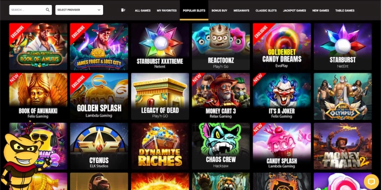 goldenbet casino games