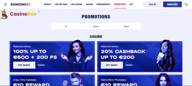 bankonbet casino bonus